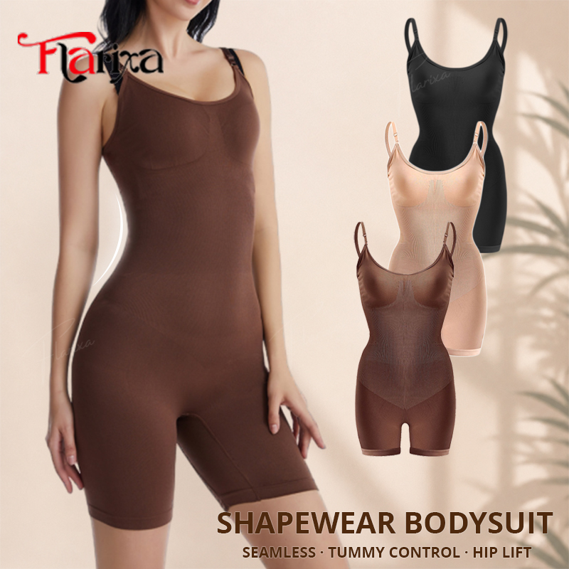 Flarixa Women Seamless Body Sh - Shapewear Bodysuit Firm review and price
