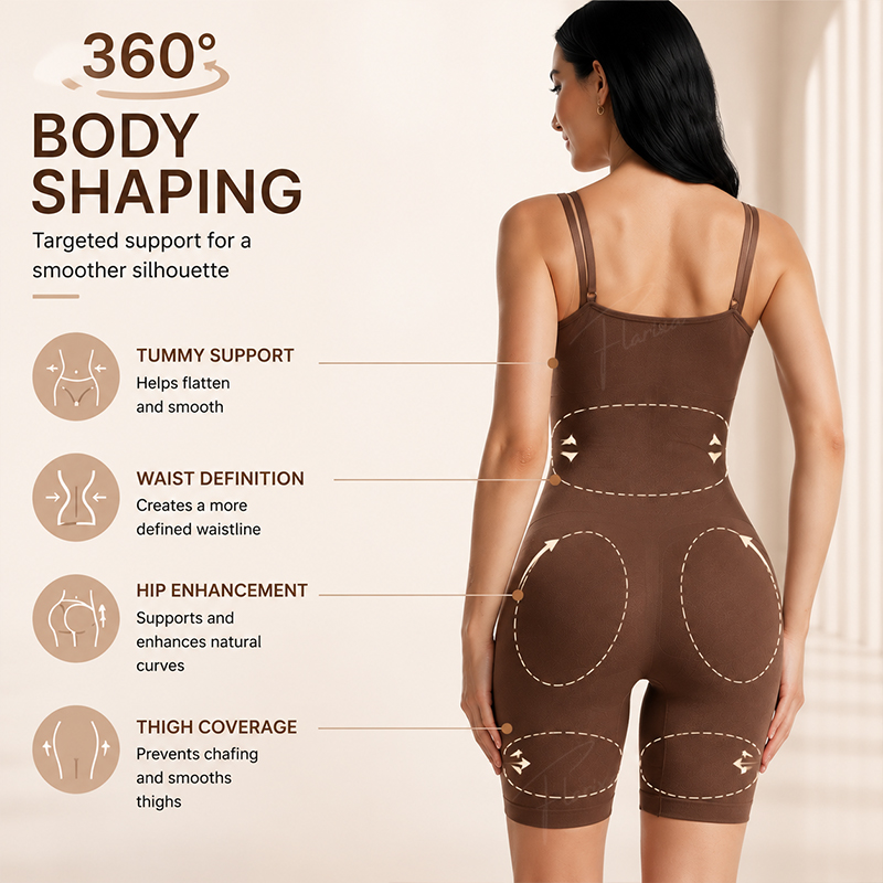 Flarixa Women Seamless Body Sh - Shapewear Bodysuit Firm review and price