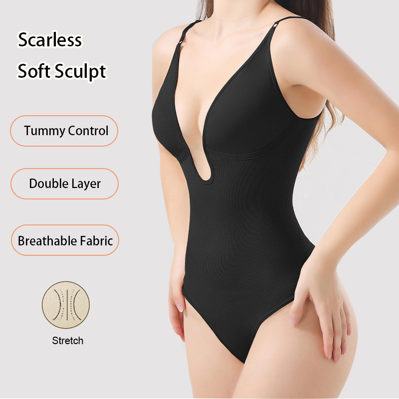 Women's Seamless Shapewear Bac - Shapewear Bodysuit Firm review and price